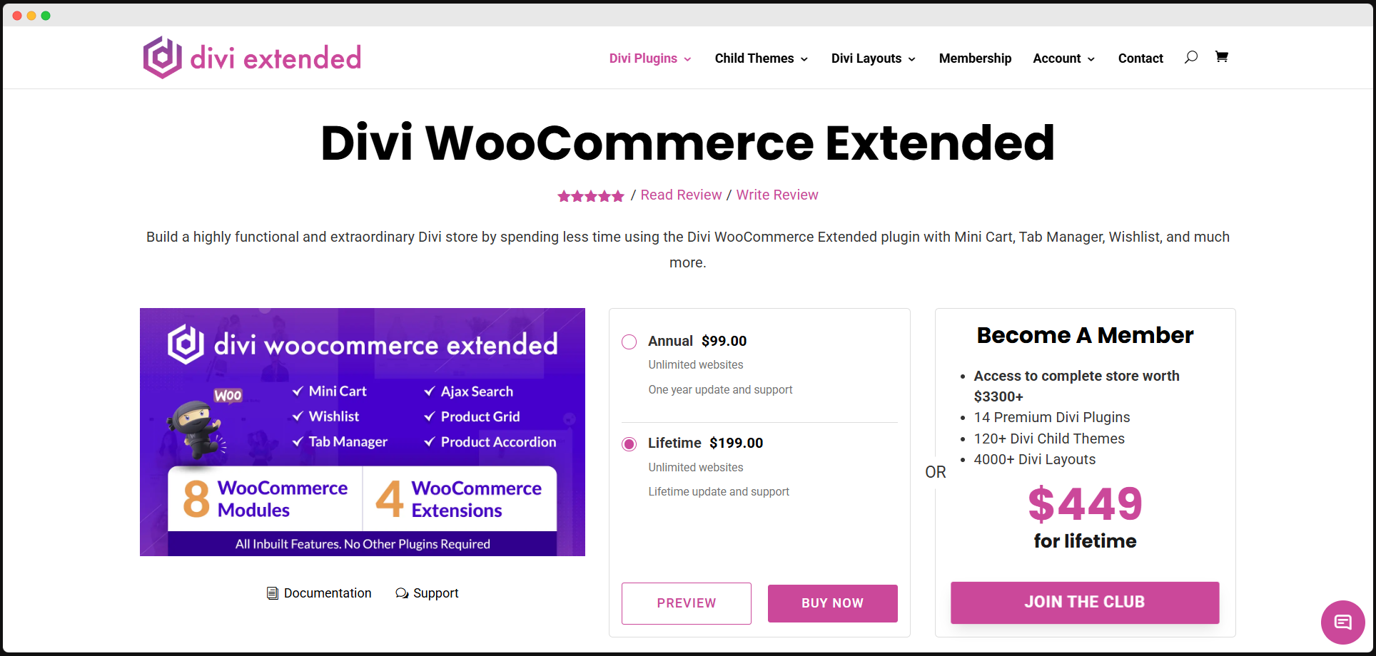 Divi WooCommerce Extended