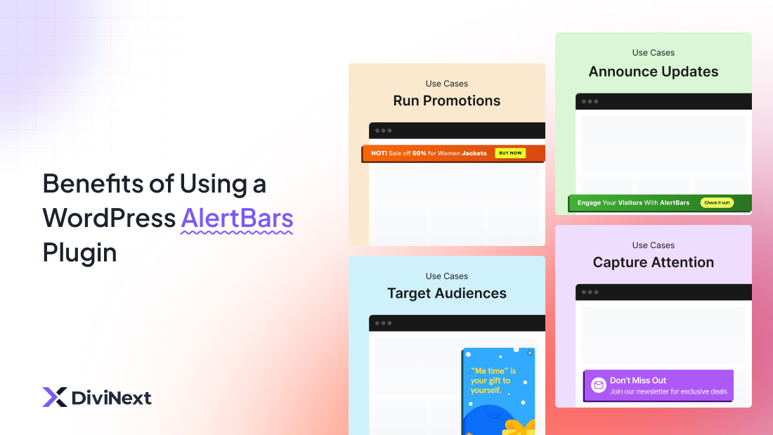 Benefits of Using WordPress AlertBars Plugin Benefits of Using WordPress AlertBars Plugin