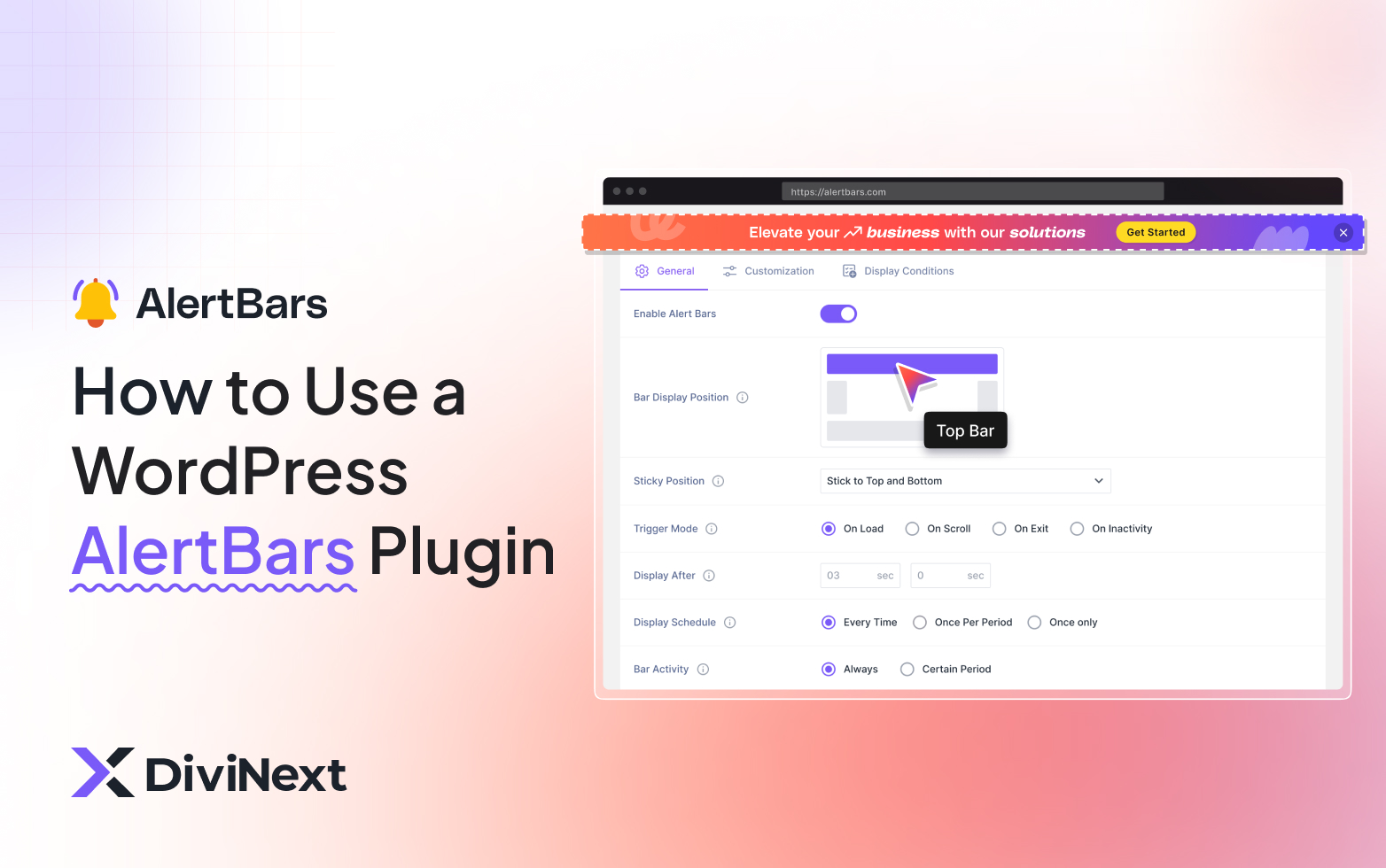 How to Use a WordPress AlertBars Plugin How to Use a WordPress AlertBars Plugin