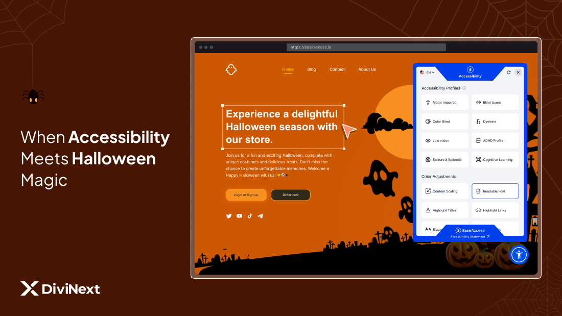 When Accessibility Meets Halloween Magic