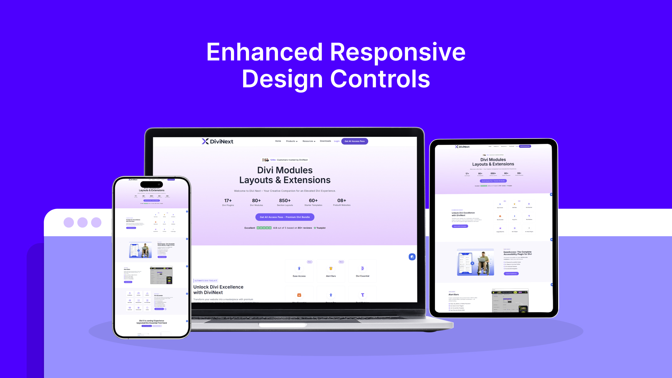 Enhanced Responsive Design Controls