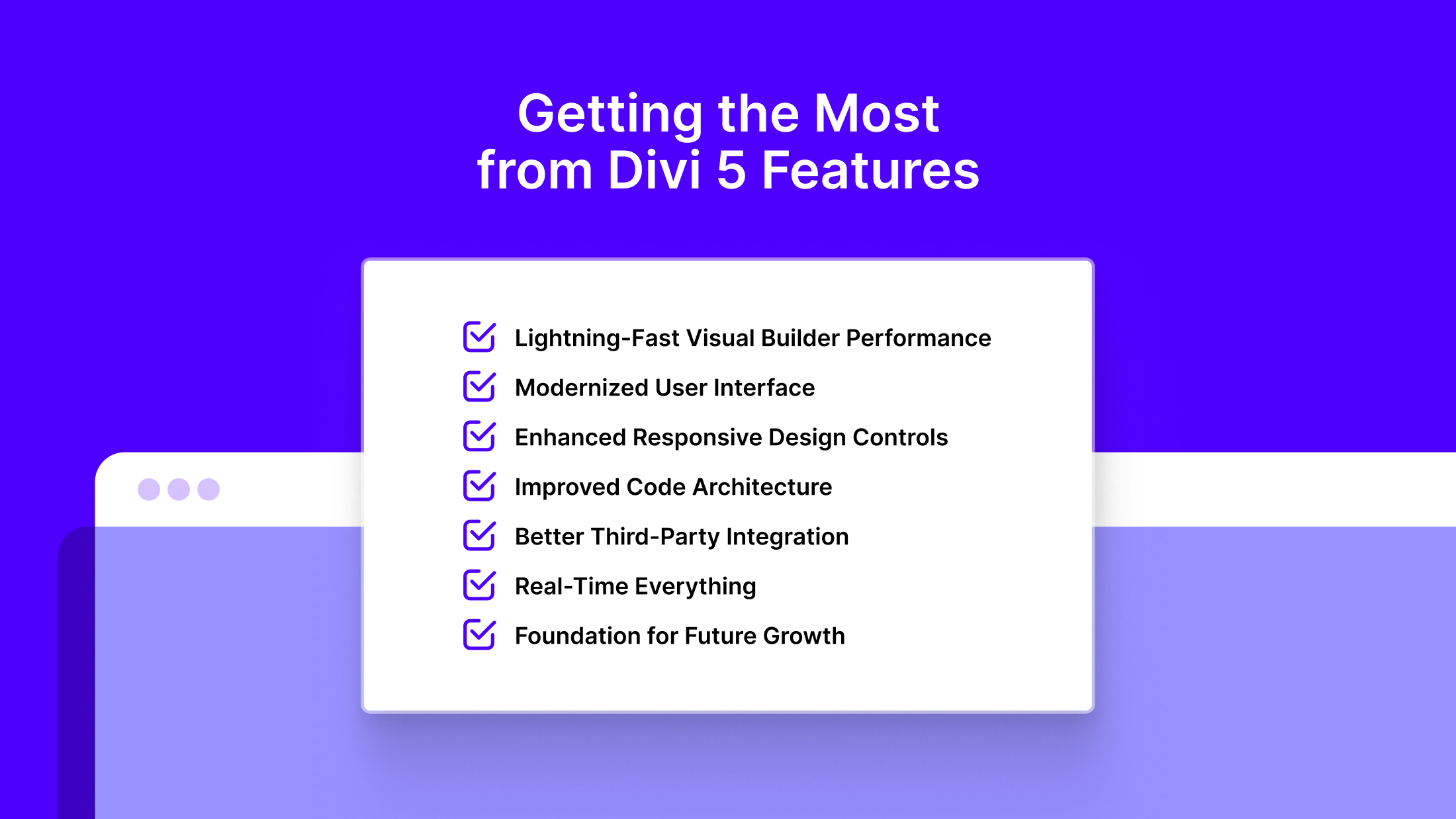 Getting the Most from Divi 5 Features