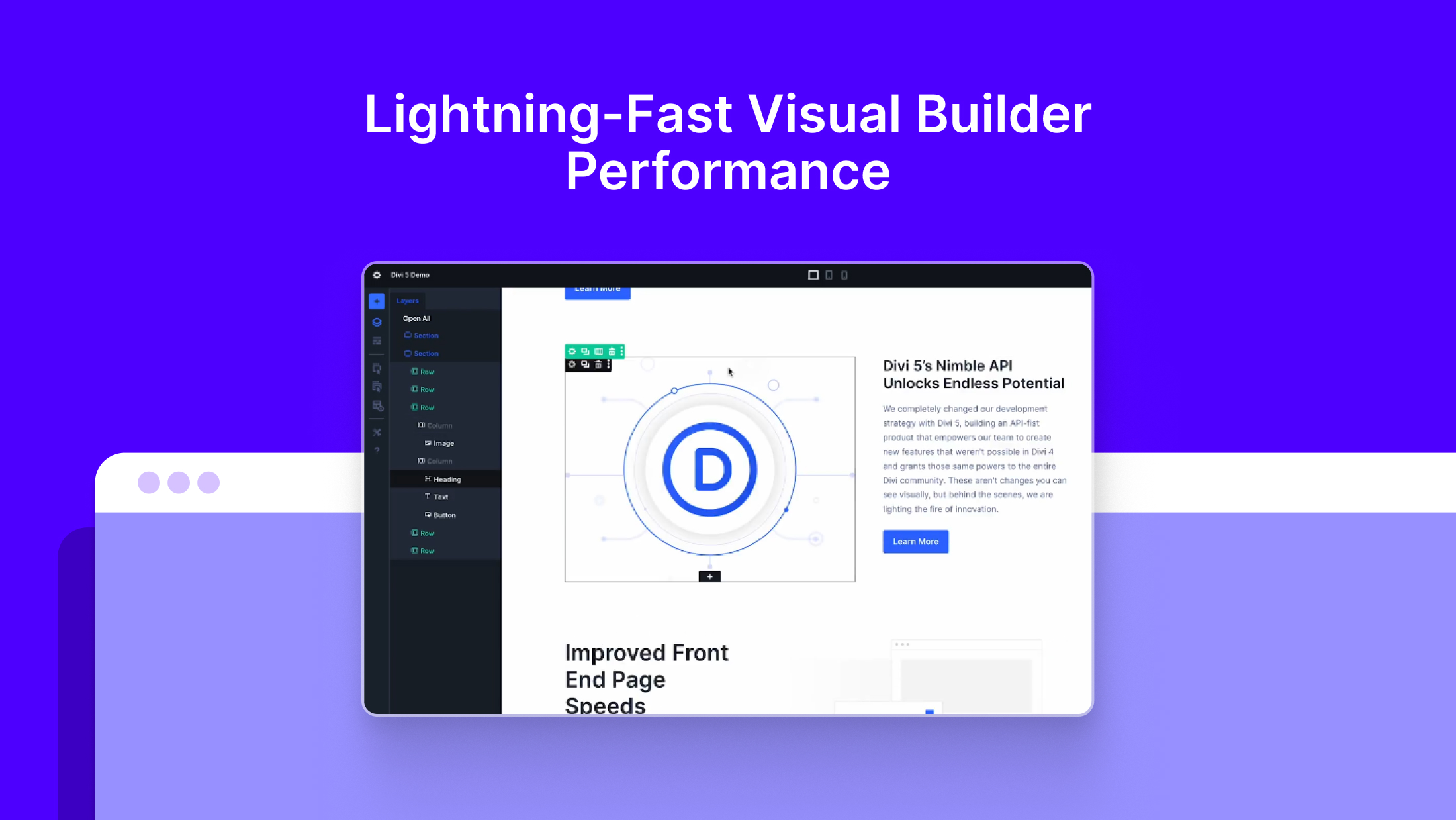 Lightning-Fast Visual Builder Performance