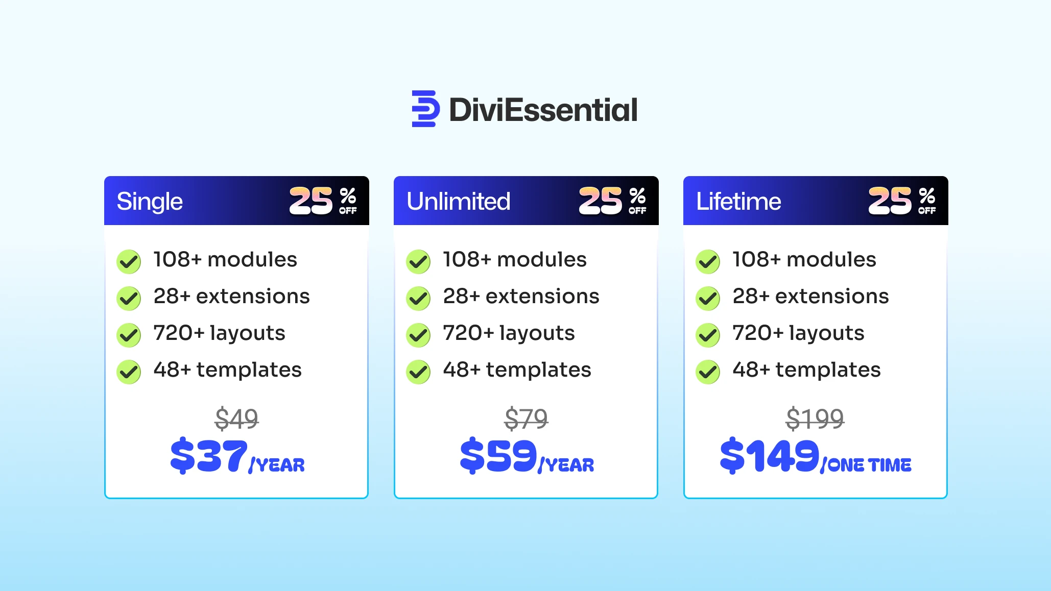 Divi Essential #1 All In One Divi Solution
