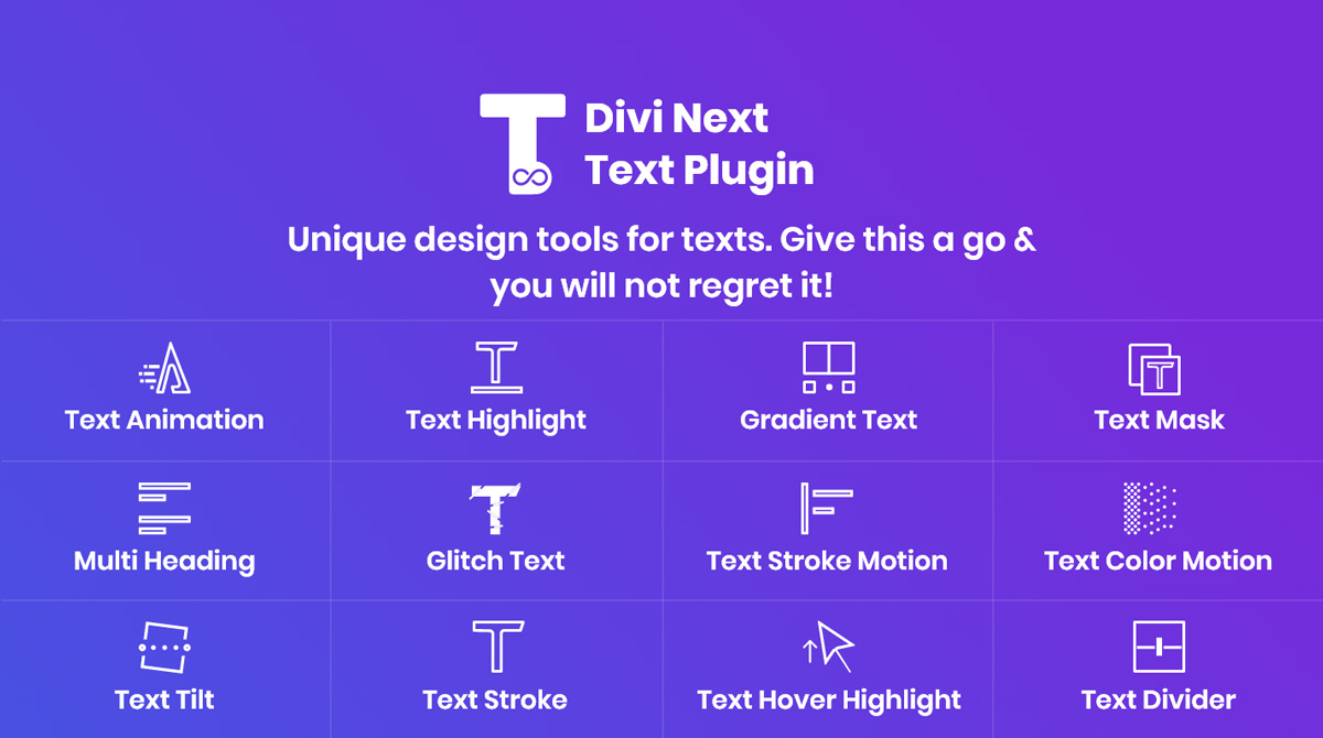 Divi Next Text Plugin Divi Next Text Plugin
